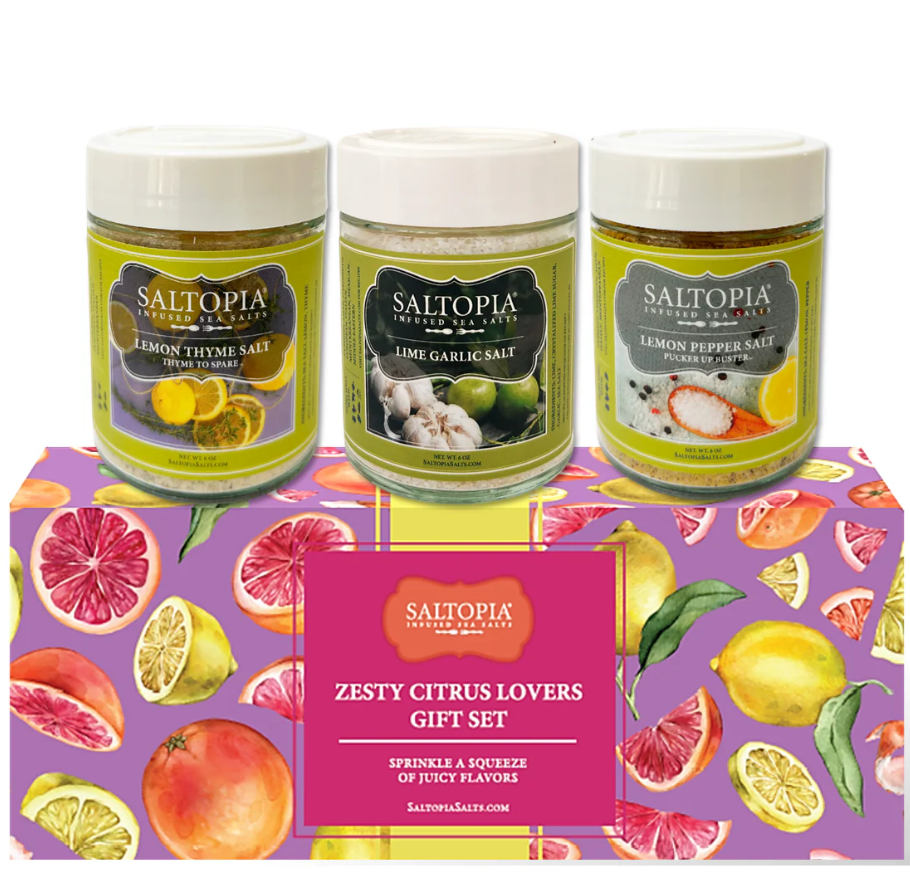 (3pk) Infused Sea Salts Gift Set- Your Choice - Gallery 25