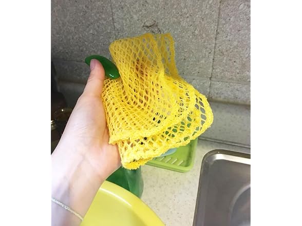Dish Washing Net Scrubber 5pcs/ Innovative Mesh Cloth