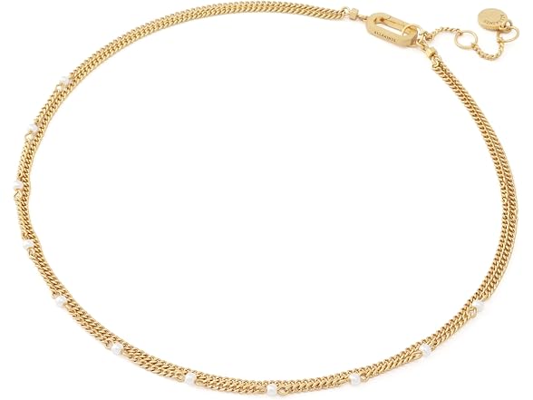 AllSaints Women Layered Rae Pearl Necklace