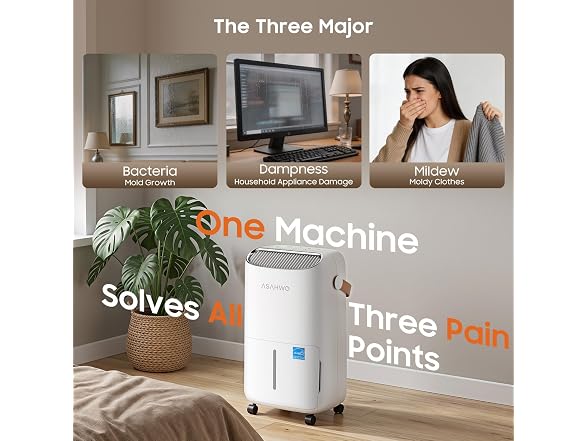 ASAHWo 45 Pint Dehumidifier