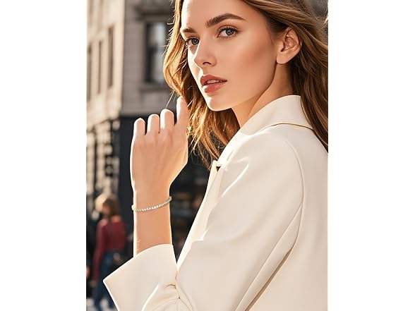 KRKCLIFE NS601281 tennis bracelets for women