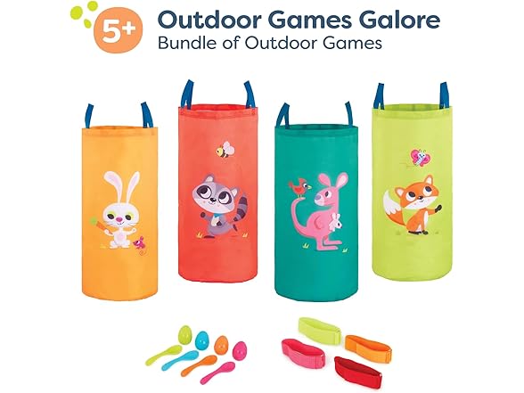 B. toys 3 Outdoor Games for Kids