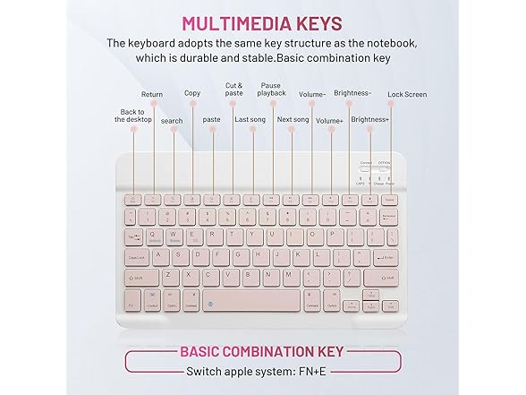 Rechargeable Wireless Keyboard Mouse