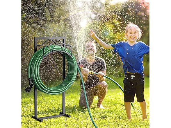 Freestanding Garden Hose Holder