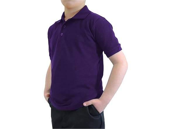 Galaxy by Harvic Short Sleeve Polo Shirts - Size 14
