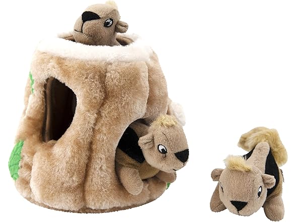 Outward Hound Hide-A-Squirrel Dog Toy – Medium