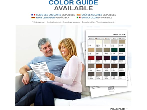 Beige Leather Repair Kit - 25 Colors