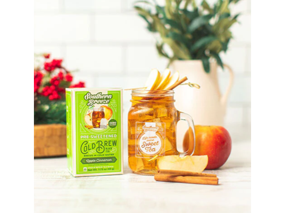 4pk Southern Breeze Cold Brew Sweet Tea Apple Cinnamon
