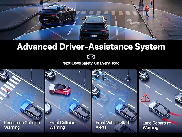 petsee S3 4K+2.5K Dual Dash Cam