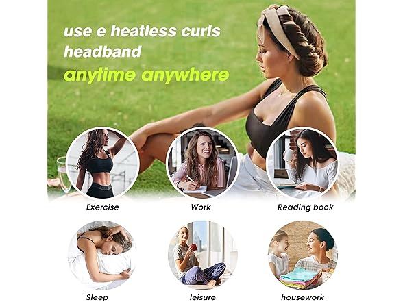 Pinkiou Heatless Curlers Overnight