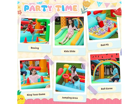 Bounce-House Bouncy-Castle