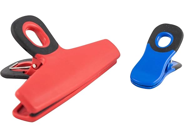 Jacent Softgrip Bag Clips 4ct, 4 CT