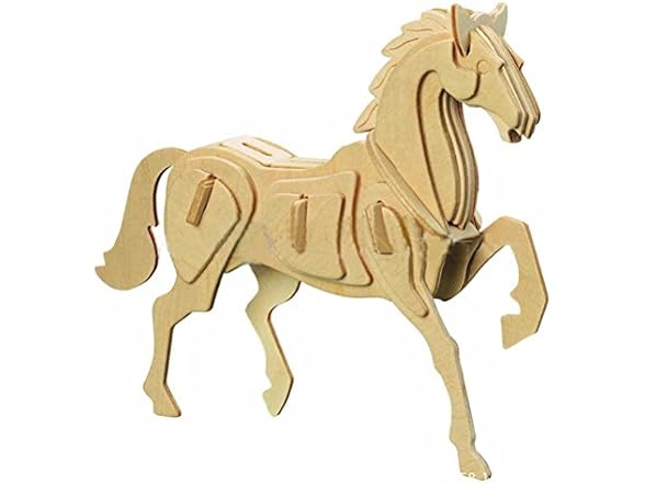 3D DIY Horse Construction Model Assemble