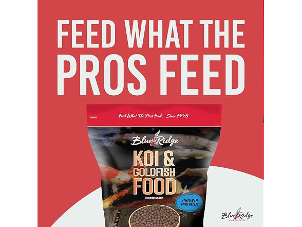 Blue Ridge Koi Fish Food 5lb - Koi Food