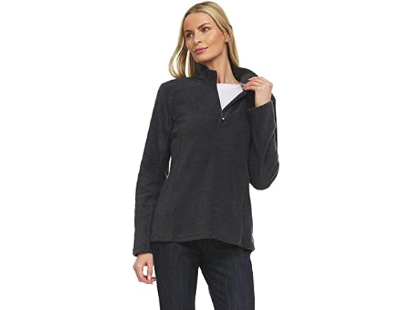 Swiss Alps Quarter Zip Fleece (M) Char