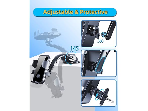 YFYYF Upgraded Phone Mount for Car