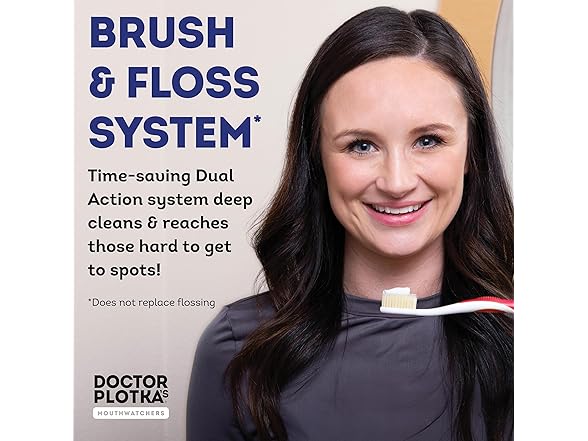 Soft Flossing Manual Toothbrush