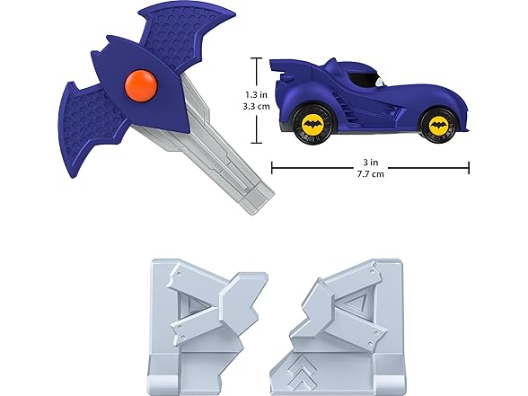 Fisher-Price DC Batwheels 1:55 Scale Toy Car