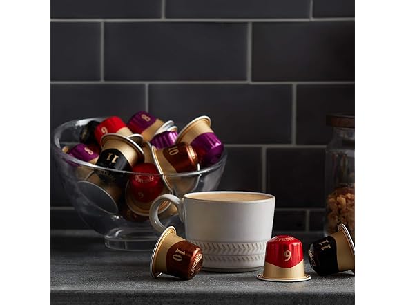 (100ct) Peet’s Coffee Nespresso Capsules Variety Pack w/ Decaf