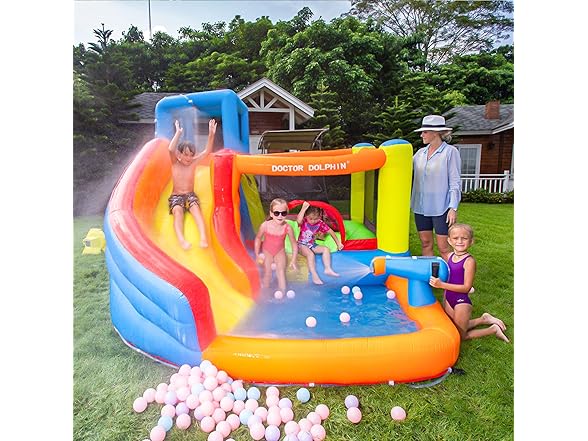 Combo Bounce House Water Slide