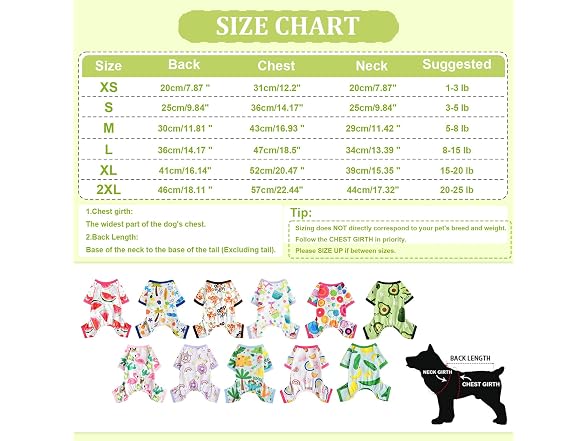 Yikeyo Dog Pajamas for Small Dogs, Soft Thin