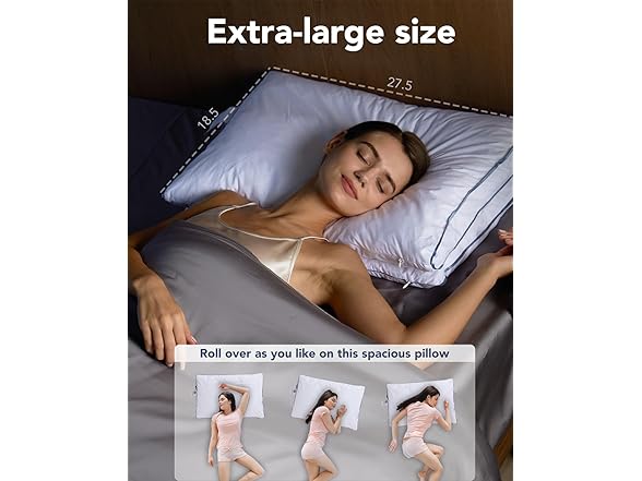 SKG Feather Neck Bed Pillows