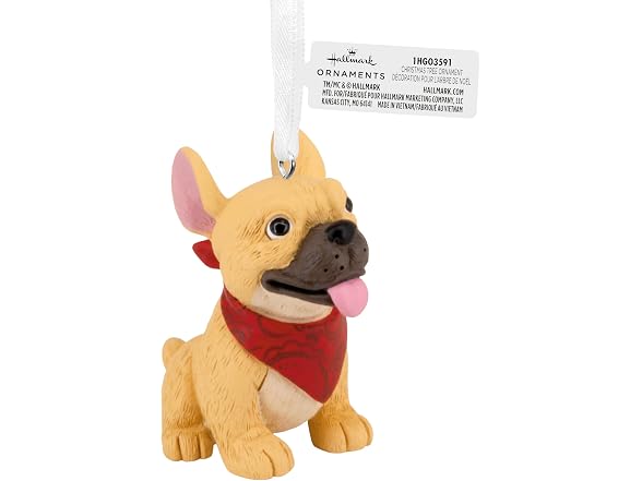 Hallmark Christmas Ornament, French Bull