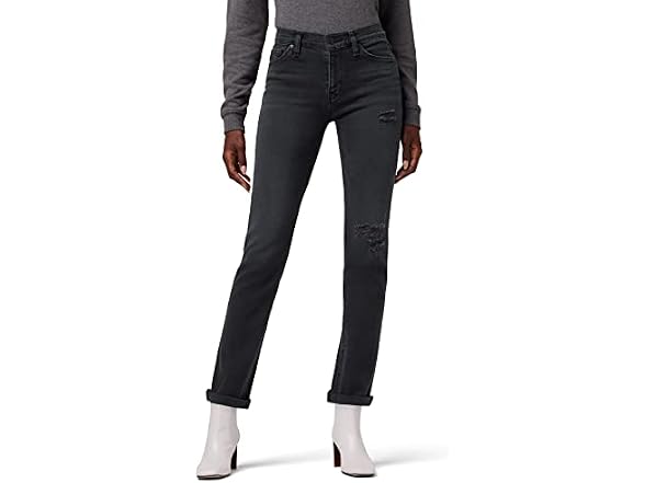 HUDSON Women's Nico Mid-Rise Straight Leg Ankle Jean