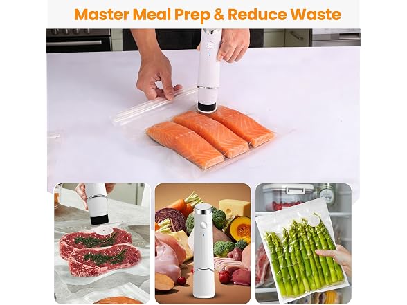 Portable Vacuum Sealer w/ 30 Bags