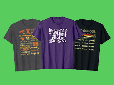 Derby Editor's Choice: Festival Tees!