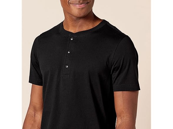 Amazon Essentials Men's Henley T-Shirt