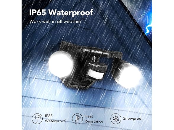OREiN Dual-Head Motion Flood Light