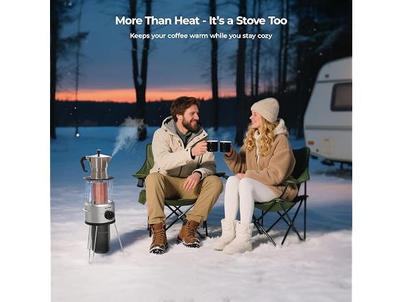 CAMPLUX Portable Propane Heater 8500 BTU