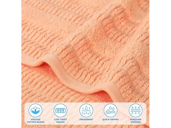 Superior 12PC Luxurious Face Towels