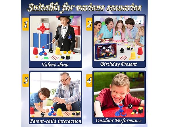 Skirfy Magic Tricks-Magic Kit