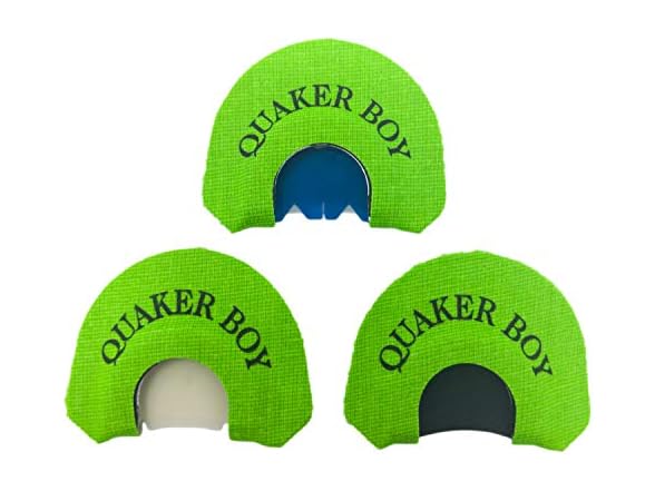 Quaker Boy Quaker Boy SR 3 Pack Turkey Mouth Calls, Green