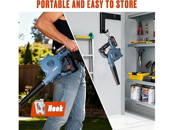 20V MAX Electric Leaf Blower