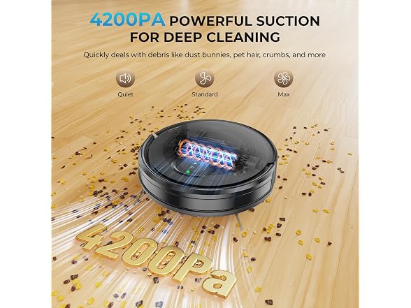 LWbrazl Robot Vacuum Mop Combo