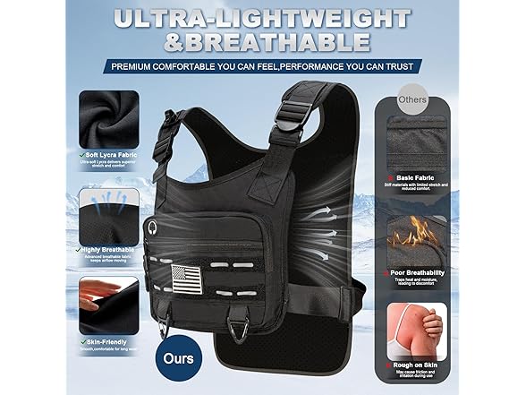 PORTHOLIC Hydration Running Vest