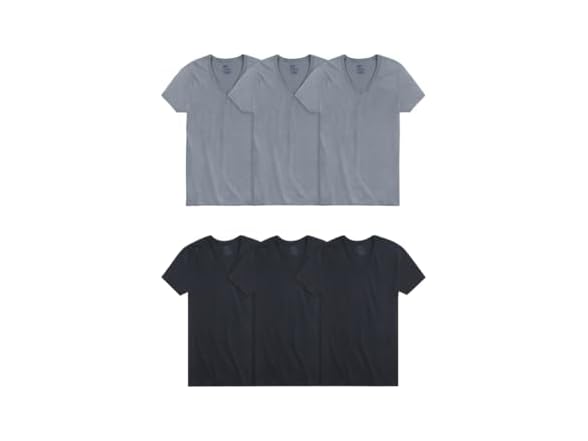 Fruit of the Loom V-Neck Assorted (S)