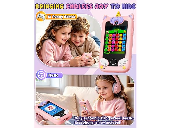 UCIDCI Unicorn Kids Smart Phone Toy