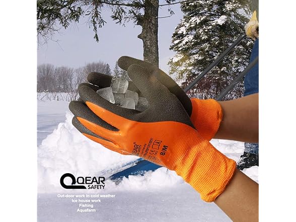 QEAR 1 Pair Thermal Work Gloves