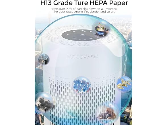 MEGAWISE 2-Pack HEPA Air Purifier