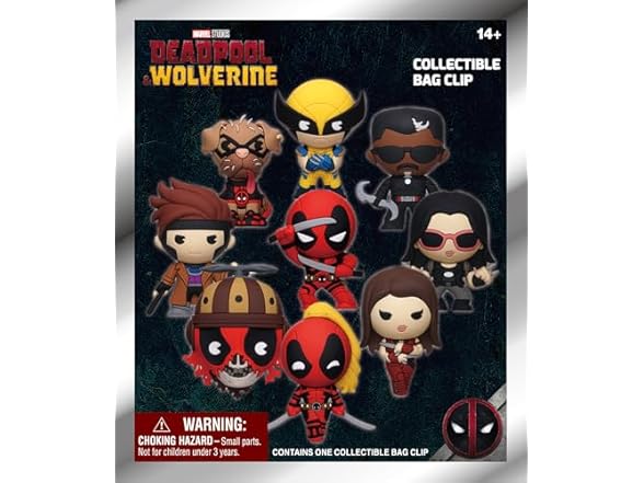 Marvel Deadpool Movie 3D Foam Bag Clip Blind Bag