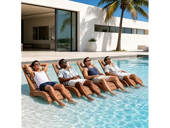 in Pool Lounge Chairs Set of 2