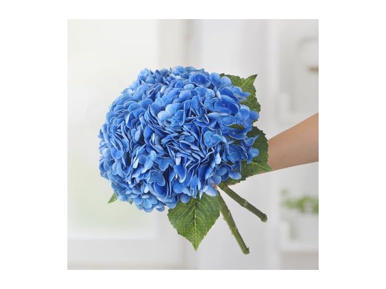Kmise Hydrangea Artificial Flowers, 22”