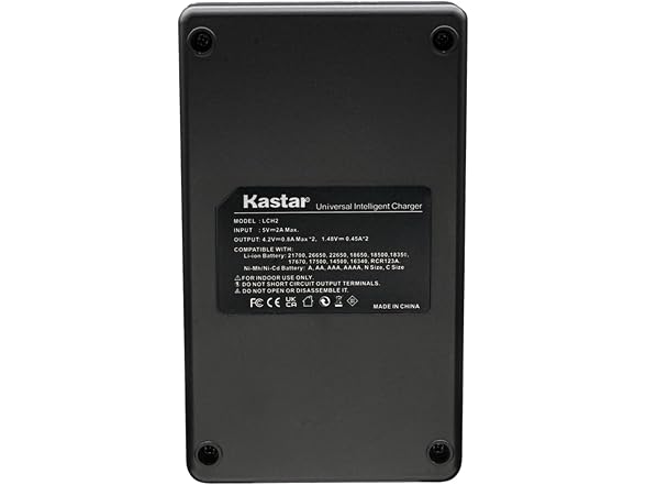 Kastar Intelligent LCD Charger
