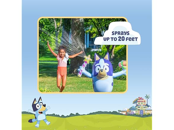 BLUEY Sprinkler for Kids, 48”