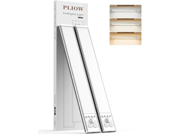 PLIOW 12-inch Under Cabinet Lighting