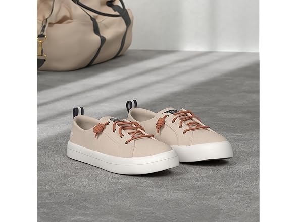 Sperry Womens Crest Vibe Linen Sneaker, 11 (Open Box)